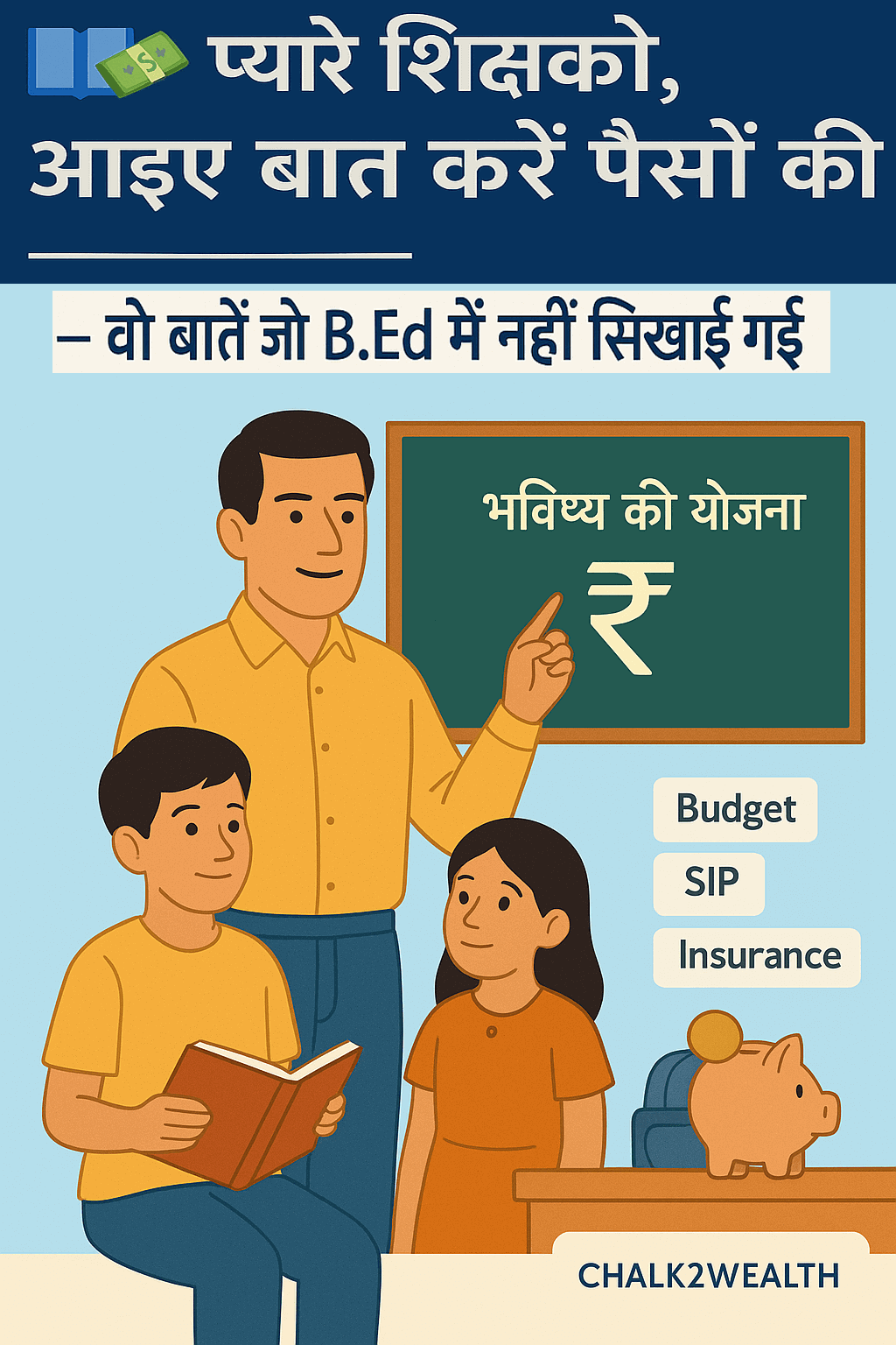 📘💸 क्या एक शिक्षक सीमित सैलरी में भी आर्थिक आज़ादी पा सकता है? एक शिक्षक की फाइनेंशियल जर्नी