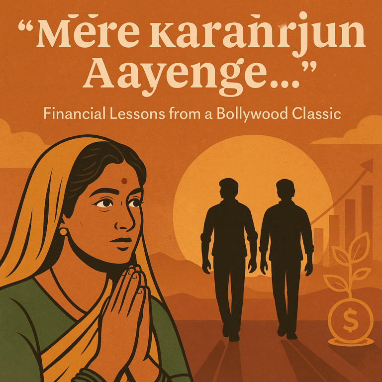 "मेरे करण-अर्जुन आएंगे…" — एक बॉलीवुड कथा से निवेश की सीख