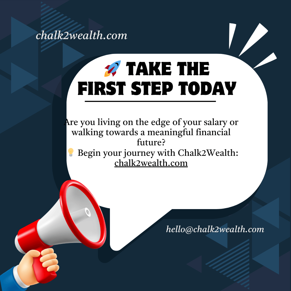 CTA button image with the text “Start Your Chalk2Wealth Journey” encouraging teachers to begin smart financial planning