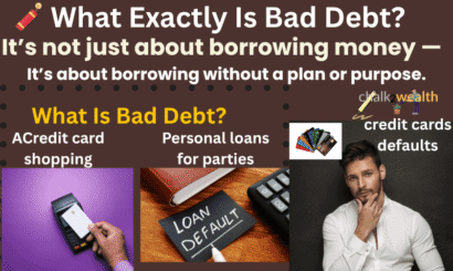 Bad debt featured image showing the emotional and financial impact of EMIs, credit card loans, and BNPL schemes — designed for teachers and salaried professionals looking to escape the debt trap.