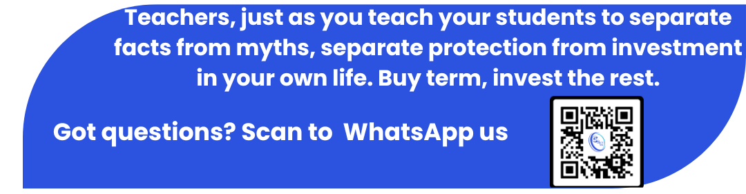 Term Insurance vs Endowment Plan – Buy Term, Invest the Rest CTA Banner