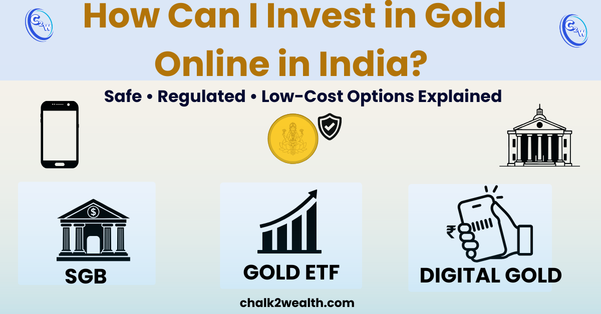 How Can I Invest in Gold Online Today in India? Safe Options