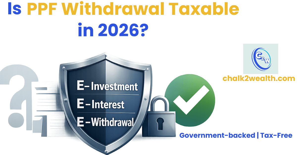 Is PPF Withdrawal Taxable from 2026? What Every Teacher Must Know