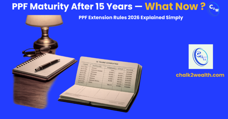 ppf extension rules explained after 15-year PPF maturity for Indian investors