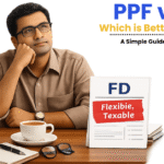 PPF vs Fixed Deposit after tax comparison for teachers showing tax-free PPF vs taxable FD returns